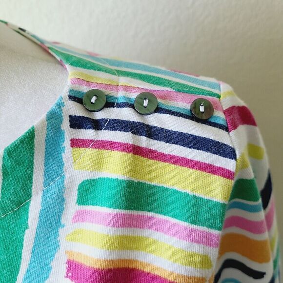 Fresh‎ Produce Tunic Small Seaglass Sundrenched Catalina Artsy Cotton Jersey - Picture 4 of 11
